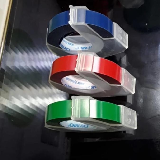 

Dymo Pita Label Emboss 9 Mm X 3 Meter Refill 1610 Tape Isi Ulang New Stok