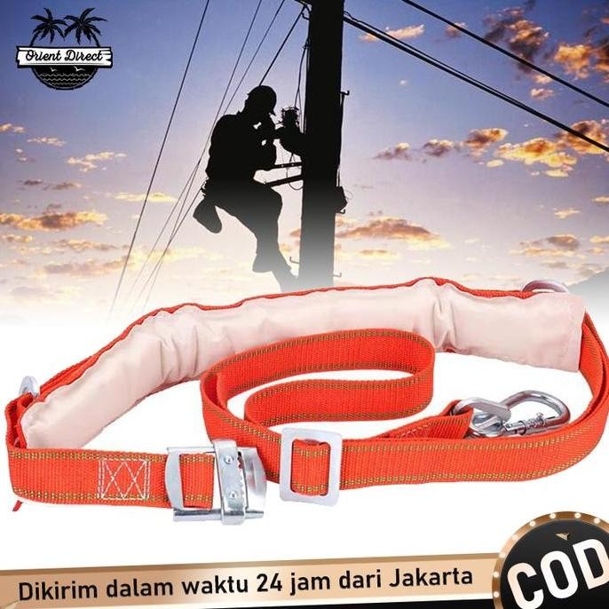Sabuk Pengaman Panjat Tiang Listrik Sabuk Safety Proyek Kerja Safety Belt Panjat Tebing