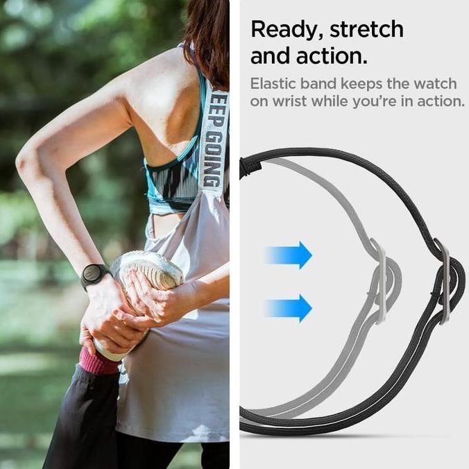 Strap For Galaxy Watch 6 Classic/5 Pro 47/45/44/40Mm Spigen Band Lite Fit