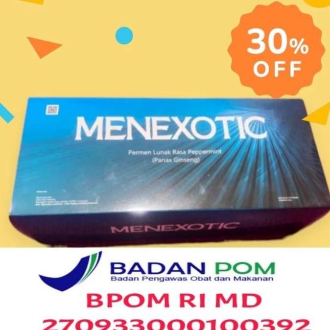 Menexotic Candy Permen Isi 25 Pcs Original Permen Mensexotics Candy Asli Bpom Resmi