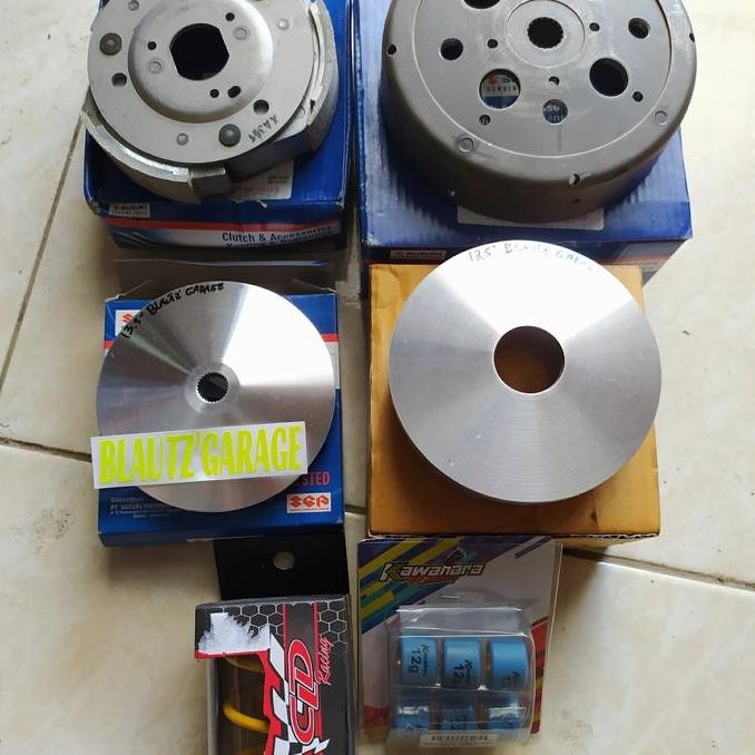 paket upgrade cvt s125, skywave 125, Hayate 125