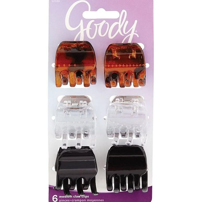 

Goody classics 1942206/ 12309 half claw clip 6ct READY STOCK