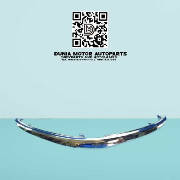 Lis Grill Ram Grille Tengah Chrome Vios Limo Gen 3 2013 S/D 2017 Terbatas