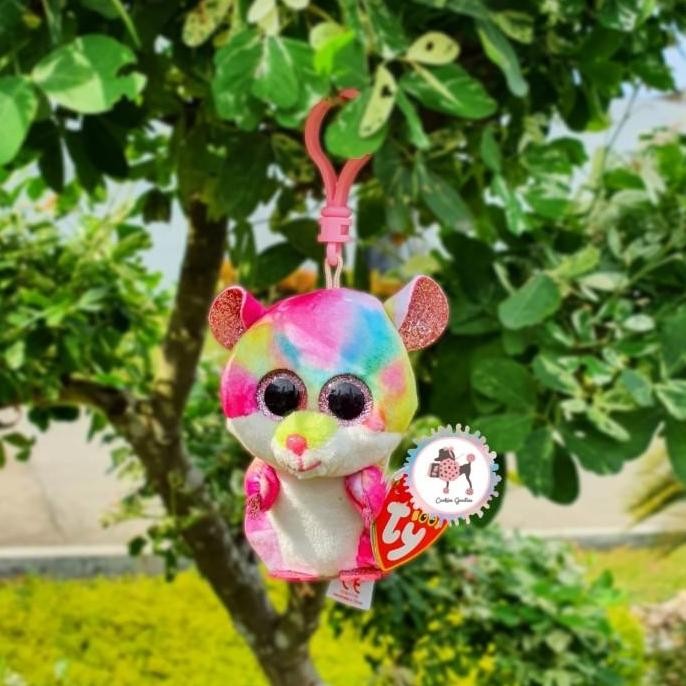 Ty Beanie Boos - Hamster Keychain