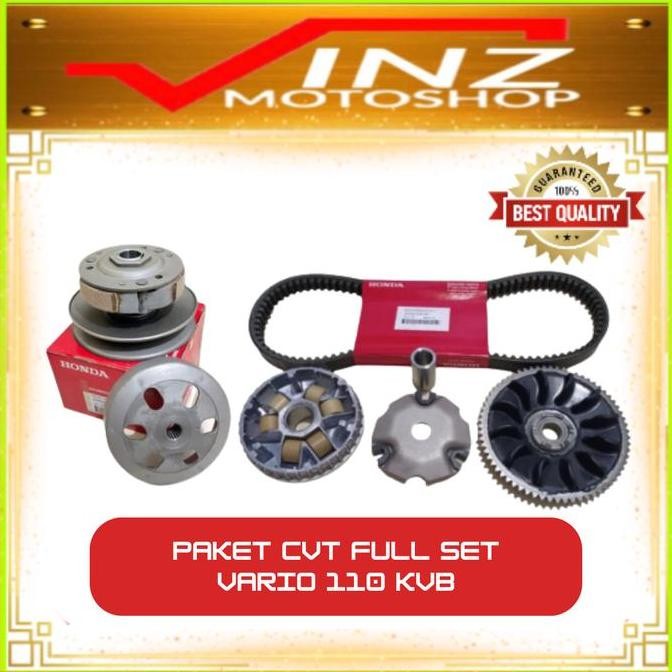 PAKET CVT KOMPLIT LENGKAP FULL SET MOTOR VARIO 110 OLD LAMA KARBU