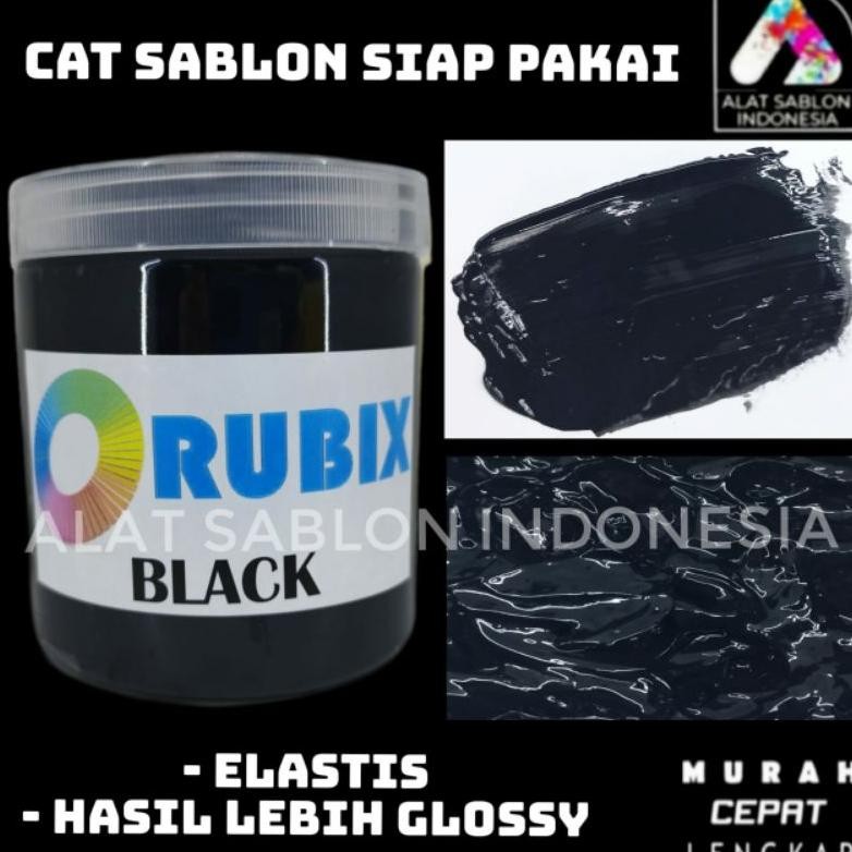 

CAT SABLON PASTA GL RUBBER WATER BASED CAT AKRILIK HITAM 500GR AST
