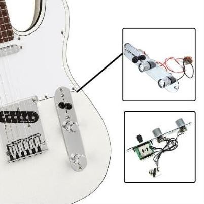 Pre Wiring Plat Body Telecaster Chrome