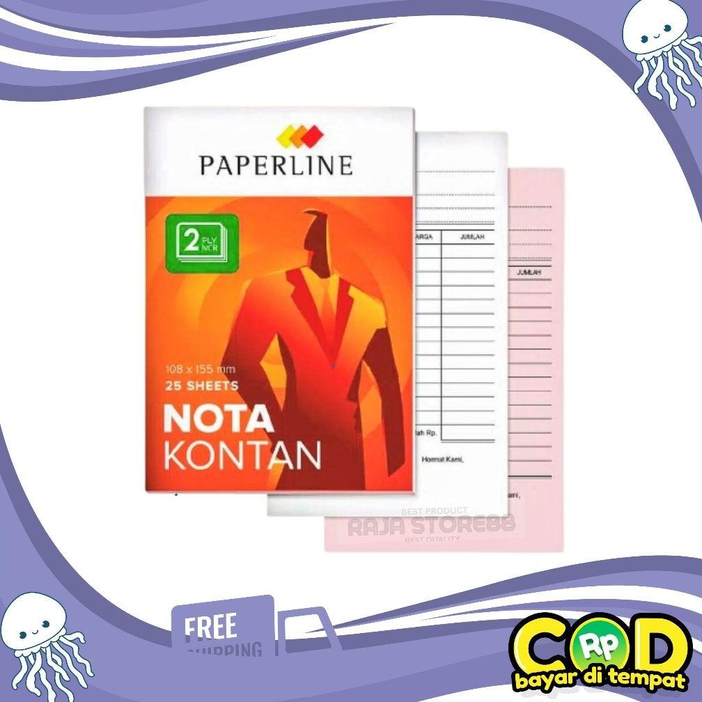 

Paperline Nota Kontan 2ply K2 NCR - PPL NK K2 NCR (10 PCS) AST
