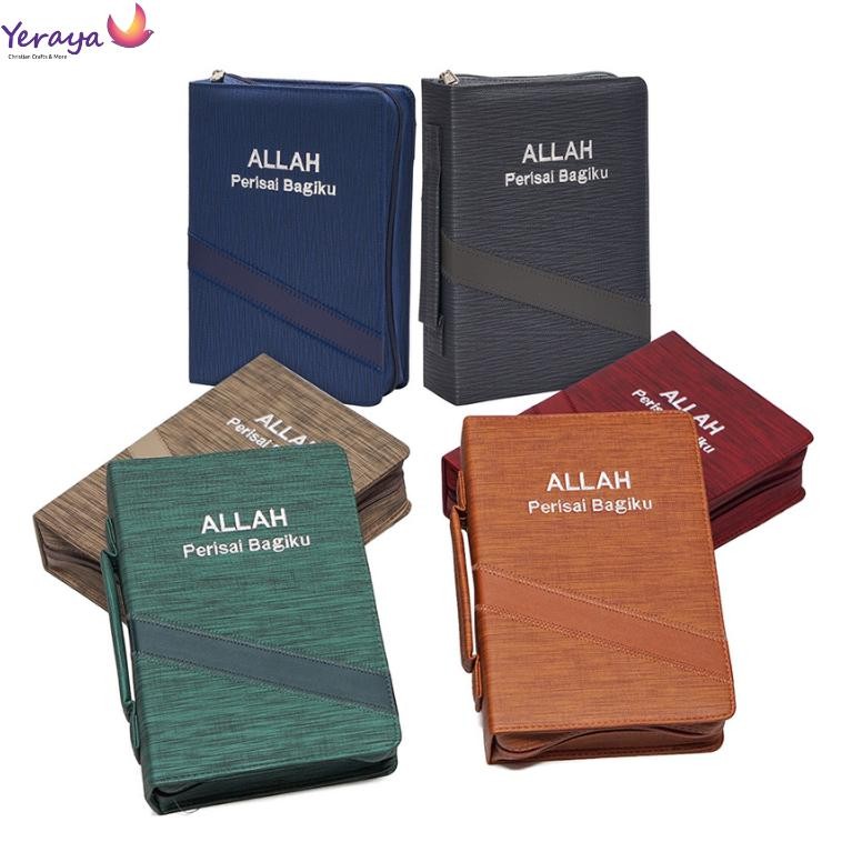 

Sampul Alkitab + Sampul Kidung Jemaat Besar Tas Cover Buku Alkitab - Allah Perisai AST