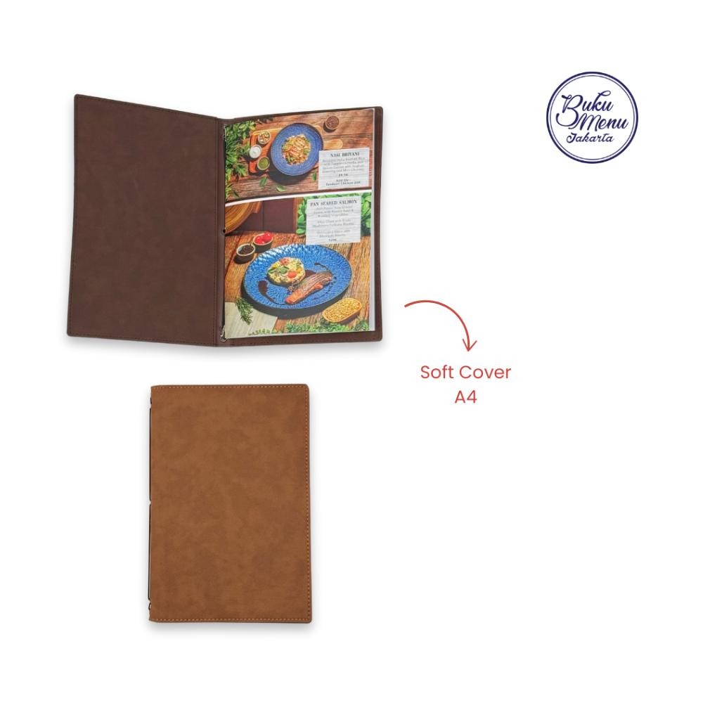 

Buku Menu Jakarta - Buku Menu Kulit Premium Soft Cover Jepit Tali Karet Japanesse Binding Coklat Muda dan Coklat Tua - Cafe, Coffee Shop, Restoran, Hotel AST