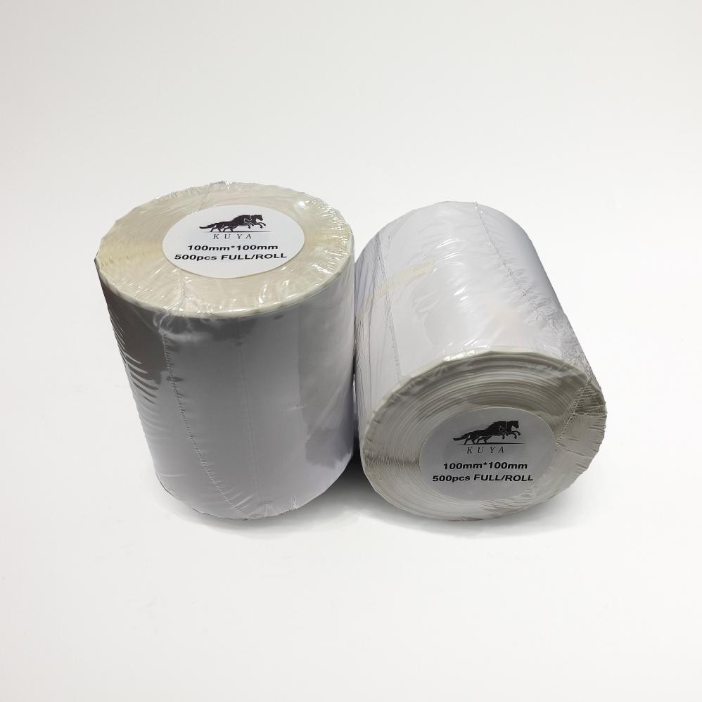 

Label Resi Kertas Thermal Label Sticker 100x100 Barcode 500PCS Murah AST