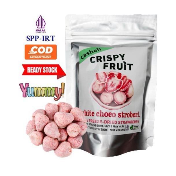 

casheli Strawberry Kering Crispy 55g Freeze Dried Chocolate Coated Snack