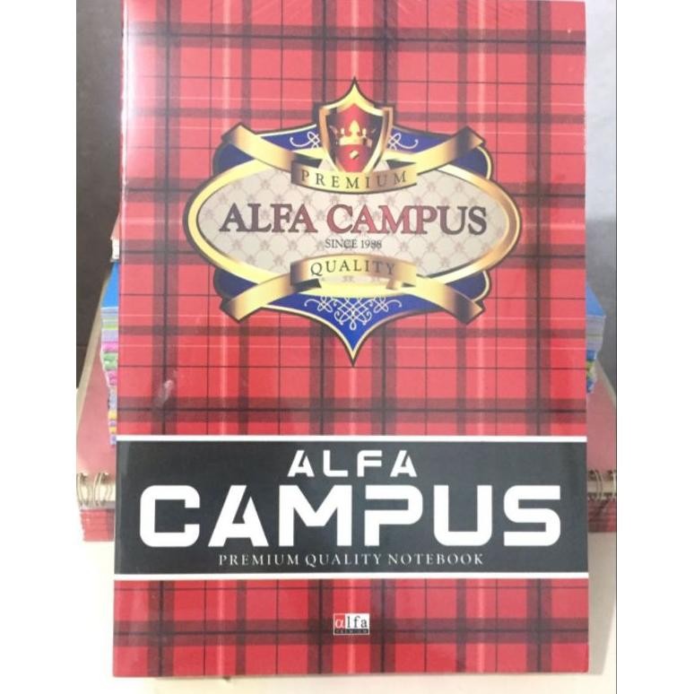 

Buku Tulis Campus Panjang 36 lembar 1 Pack (Isi 10 Buku) / Buku Tulis Campus Panjang Uk. 25x18 AST