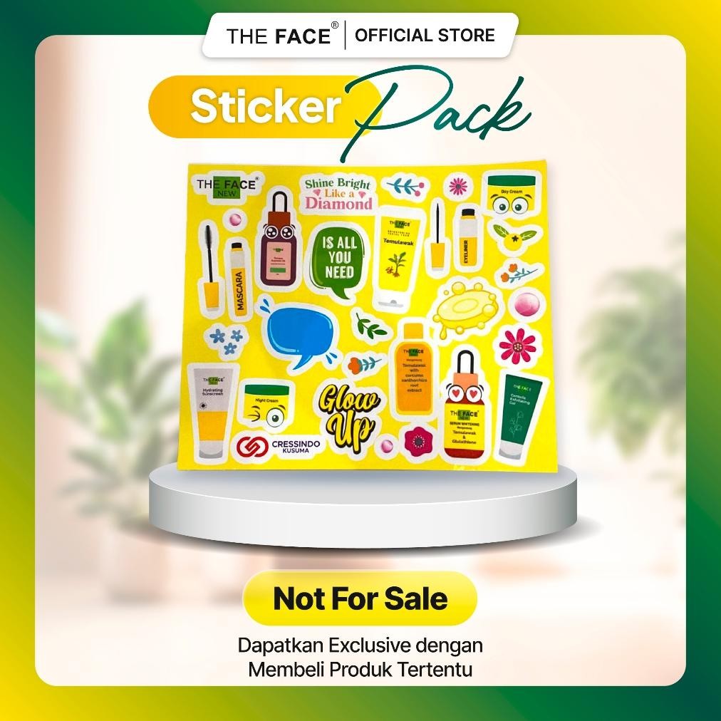 

[ GIFT ] The Face Special Sticker Pack AST