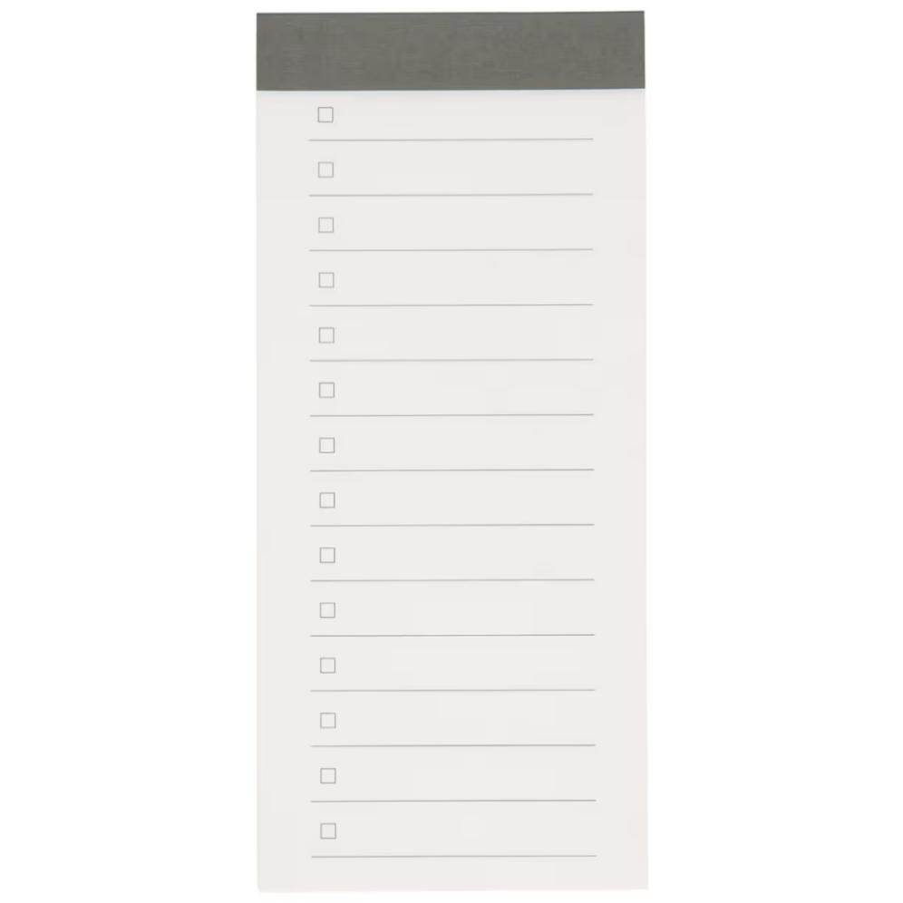 

Muji Notepad Checklist Strip Memo Pad 40 Sheets Original Japan AST