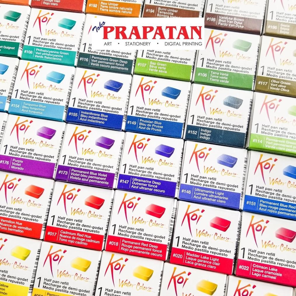 

Sakura Koi Watercolor Half Pan Refill | Cat Air AST