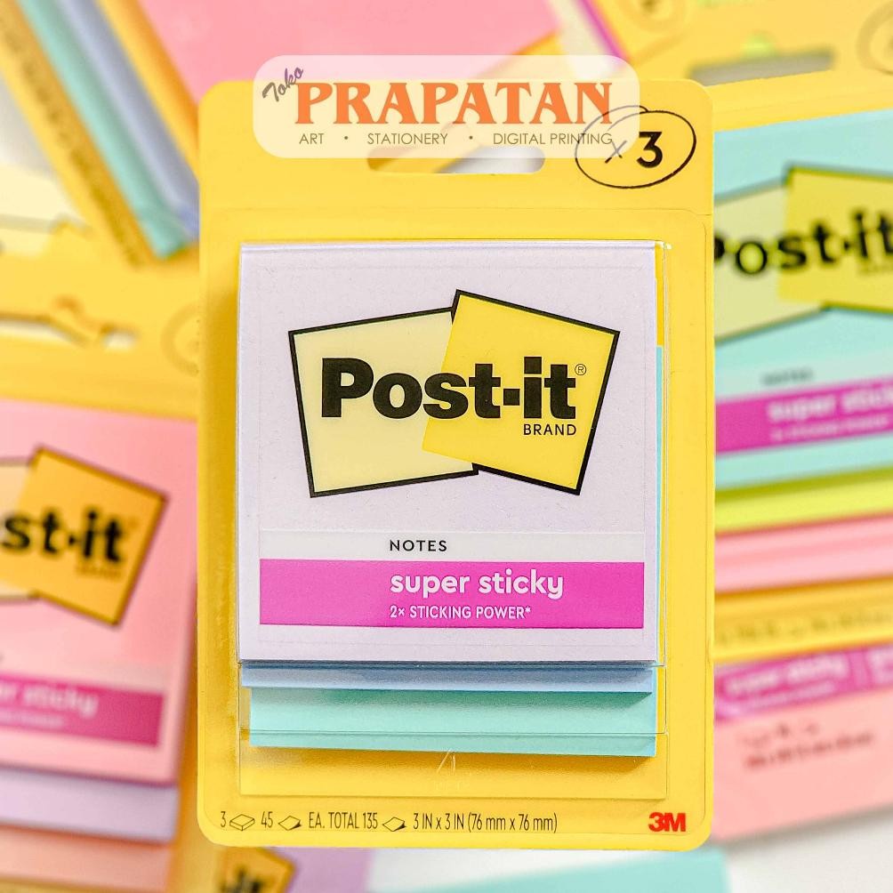 

Post It 3M 3321 Sticky Note 76x76mm | Notes Memo Tempel AST