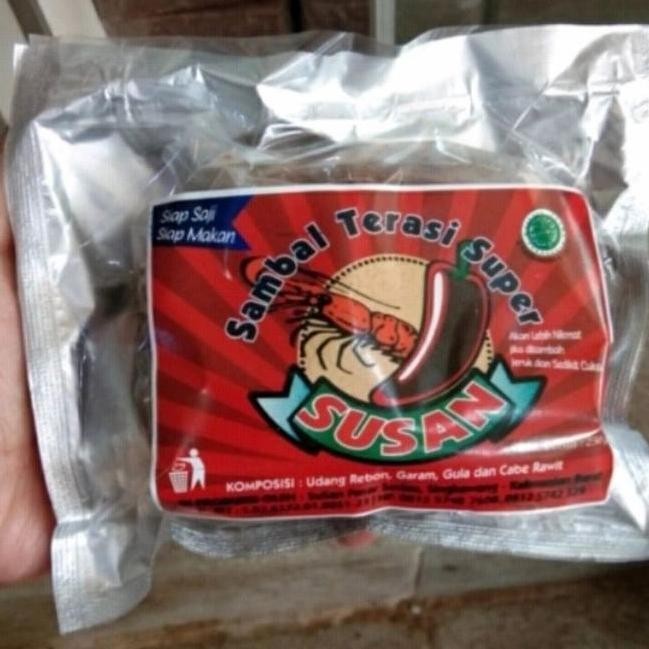 

Sambal Terasi Super Susan Asli Singkawang / Terasi Singkawang / Trasi H24