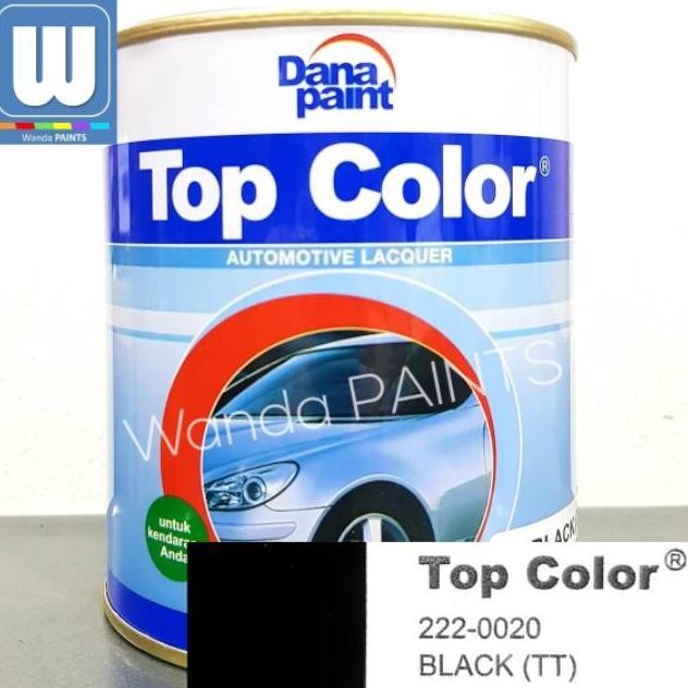 

DANA PAINT TOP COLOR Black Hitam (1 liter) AST
