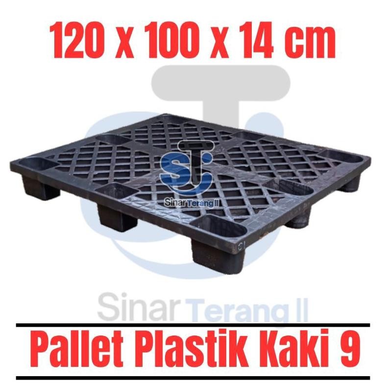 

Palet Plastik Kaki 9 Palet Plastik 120x100x14cm Palet Plastik Alas Barang Gudang Kantor AST