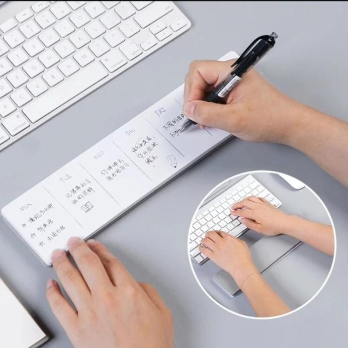 

Sticky Notes Memo Pad Bantalan Tangan Buku 2 in 1 Wrist Pad Triple W AST
