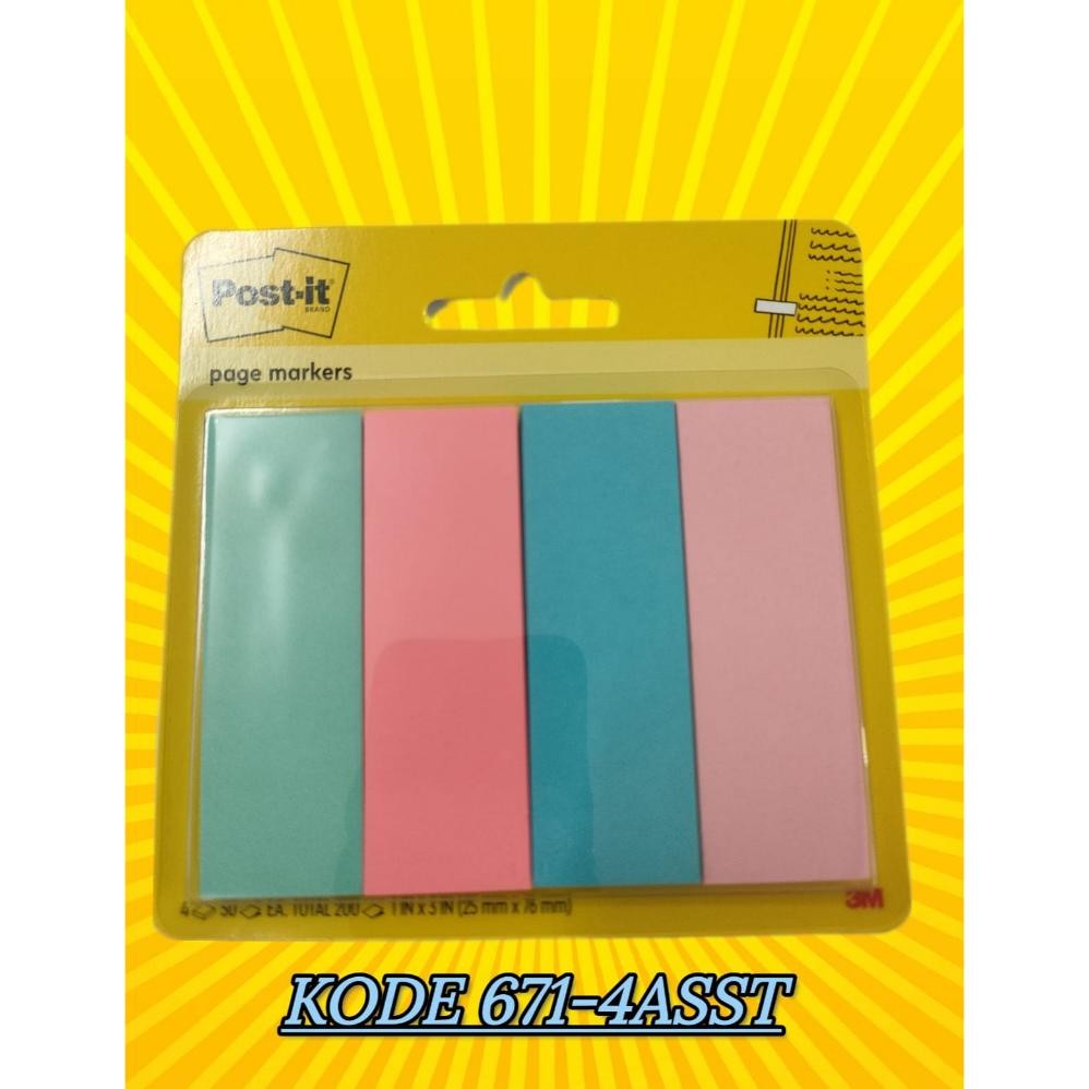 

Sticky Note 3m Page Maker 671 x AST