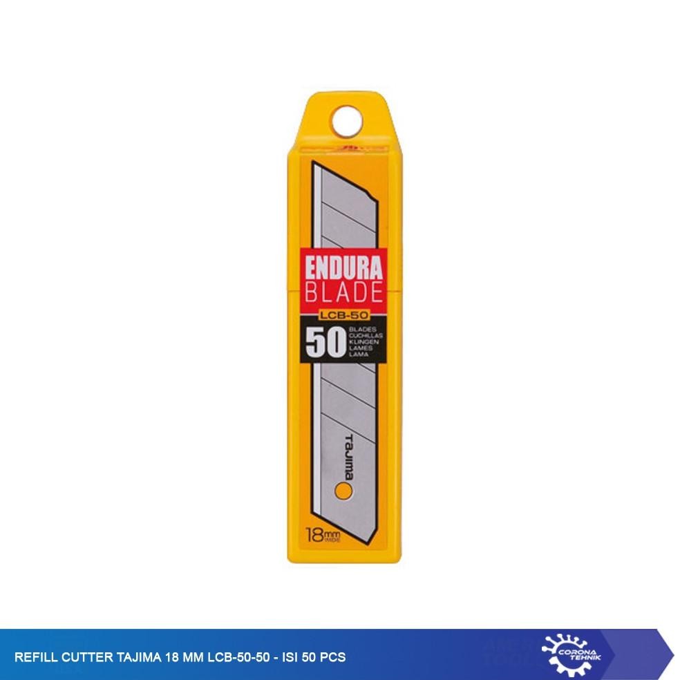 

Refill Cutter Tajima 18 mm LCB-50-50 - Isi 50 Pcs AST