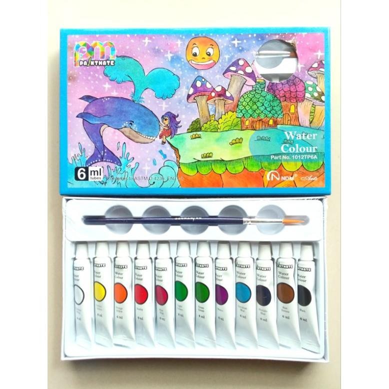 

Cat Air Water Colors NDM 6ml 12 Warna ( Set) [ Original ] AST