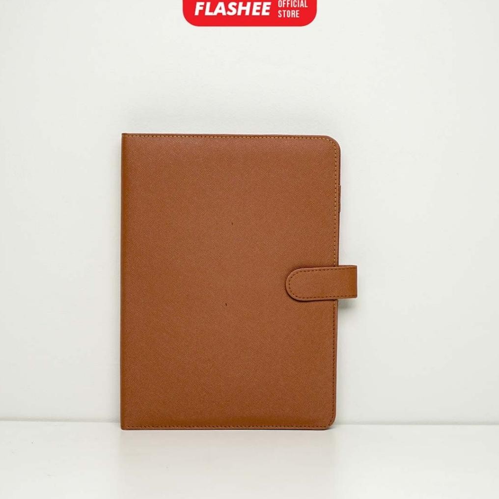 

Flashee Binder Polos Coklat Muda Ukuran A5 Binder Eksklusif Binder Sekolah Isi Ulang Kertas 20 Lubang Ring Bisa COD AST