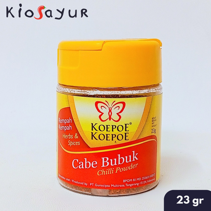 

Cabe Bubuk / Chilli Powder Koepoe Koepoe 23 gram