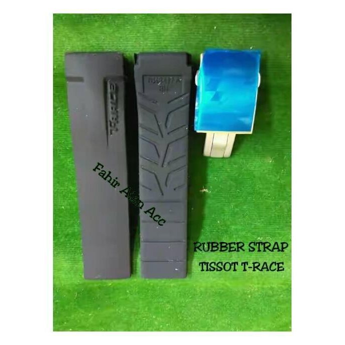Tersedia Tali Jam TISSOT T-RACE TRACE/Rubber Strap TISSOT T RACE Moto GP Hitam