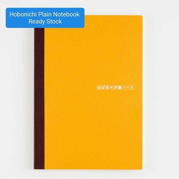 

Hobonichi Plain Notebook Grid, Tomoe River Paper, A6 & A5 Co