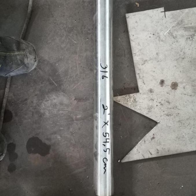 As Stainless steel 316 diameter 2inch panjang 54.5cm