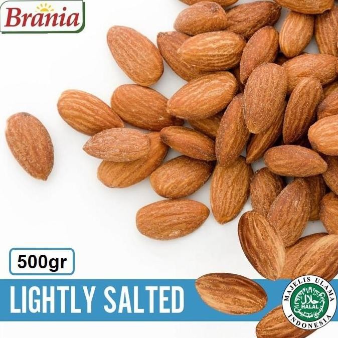 

Kacang Almond Panggang Rasa Asin Ringan 500Gr/ Roasted Almond Salted