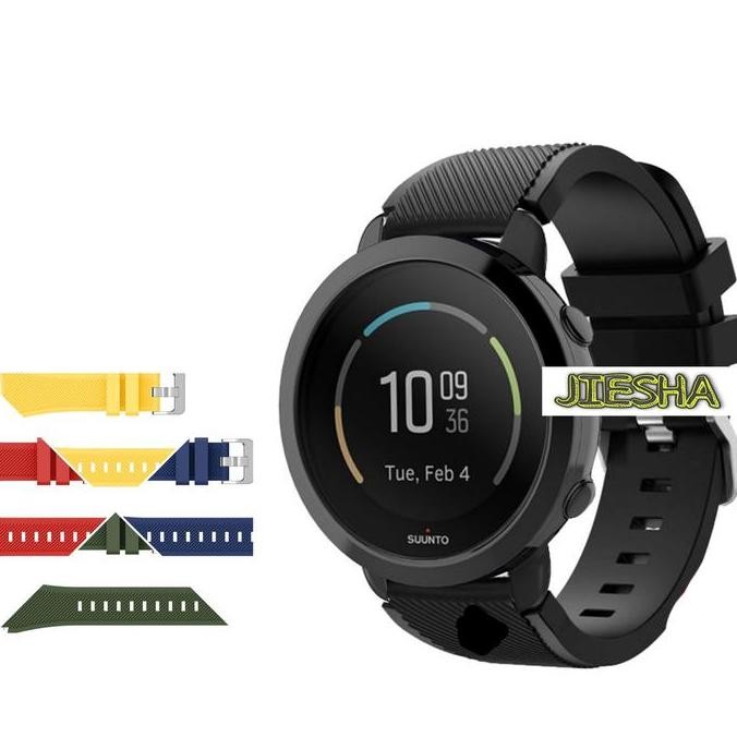 Tersedia STRAP WATCH BAND TALI JAM SUUNTO 3 FITNESS FITNES RUBBER SILICONE ACC