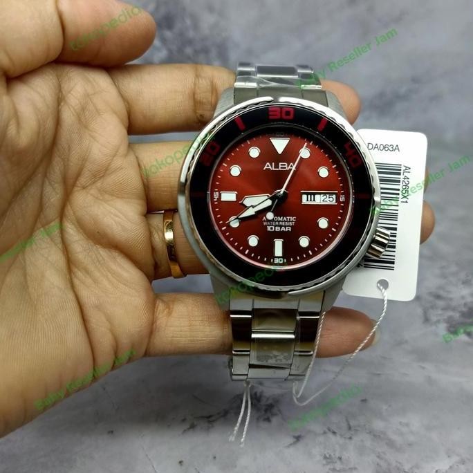 Tersedia Jam Tangan Alba Men Automatic AL4265 AL4265X1 Original