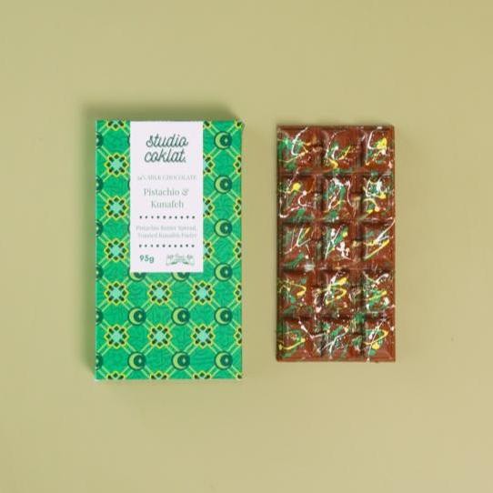 

Pistachio & Kunafeh Milk Chocolate Bar