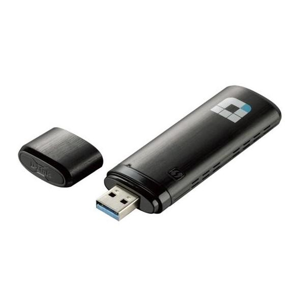 Dlink Dwa-182 Ac1300 Mu-Mimo Dual Band Wi-Fi Usb Adapter New Stok