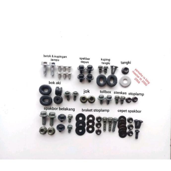 [Allthebest] baut full body yamaha rx king)baut full set body rx king thn2000-2006