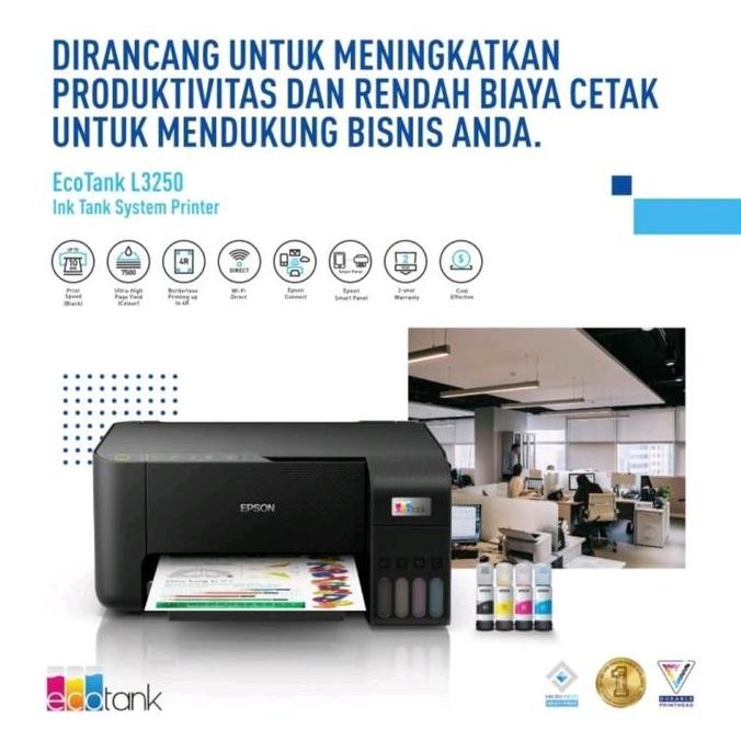 Printer Epson Ecotank L3250 New Stok