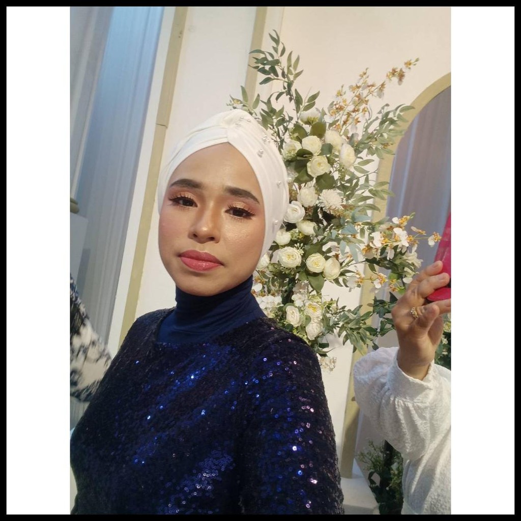INSTANT TURBAN JERSEY MUSLIM HIJAB TURBAN INSTAN DEWASA