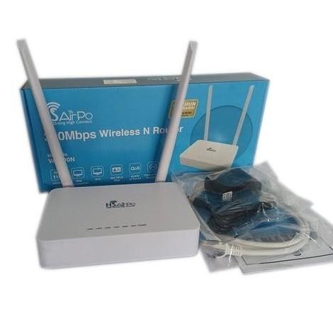 Hsairpo Wr300N Hs Airpo 300Mbps Wireless N Router New Stok