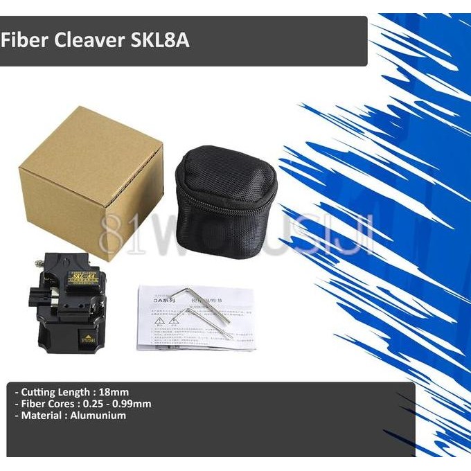 Fiber Cleaver Skl8A - Pemotong Serat Optik New Stok