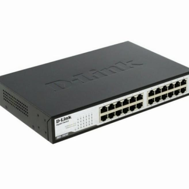 D-Link Des 1024D Switch Hub 24 Port Desktop    Dlink Des 1024D New Stok