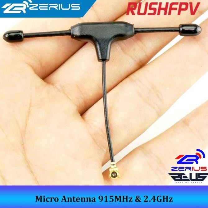 Rushfpv Micro Antenna 915Mhz & 2.4Ghz Ipex1 Ipex4 Elrs Tbs Antenna New Stok