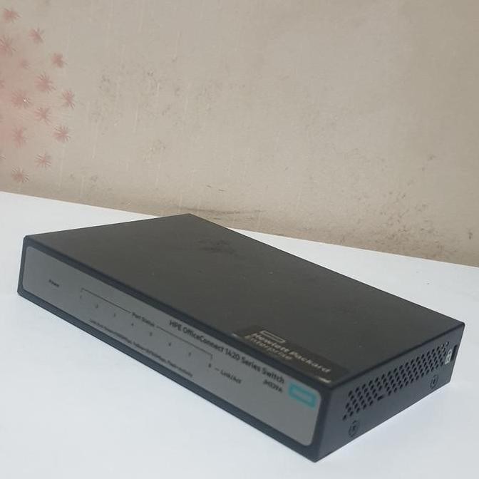 Switch Hub Gigabit 8 Port Hp Officeconnect 1420 Jh329A New Stok
