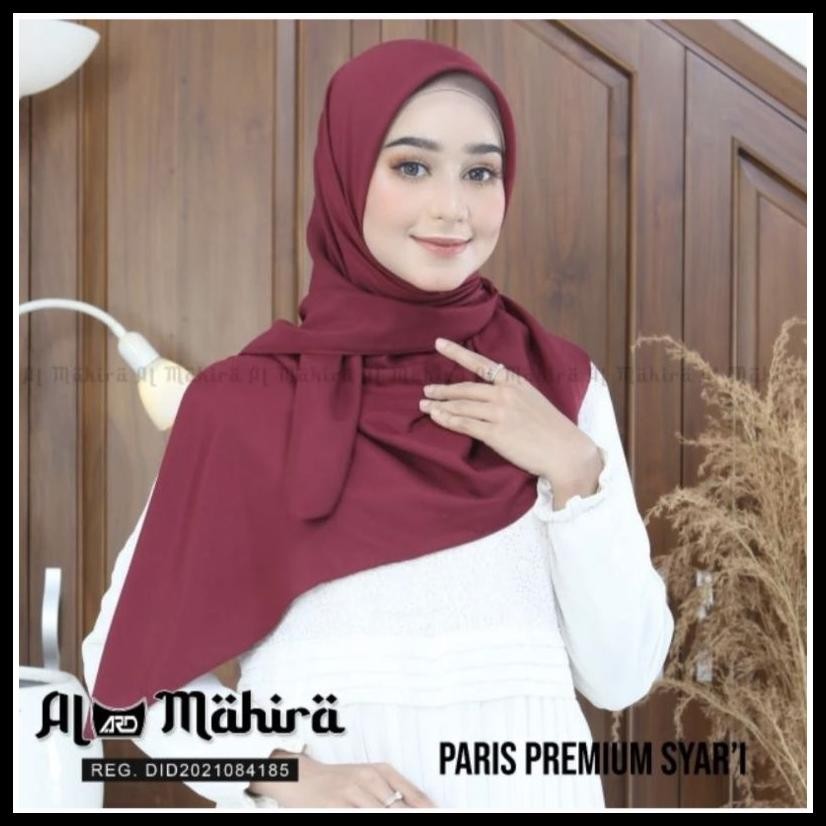 HIJAB SEGI EMPAT PARIS PREMIUM SYAR'I 120X120