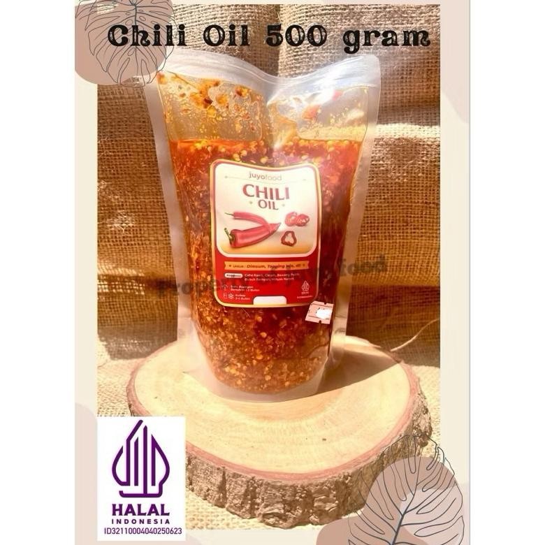 

HALAL MUI MINYAK CABAI 500 GRAM BERAT ASLI CHILI OIL Murah Hemat baso aci ramen dimsum mie goreng lamien