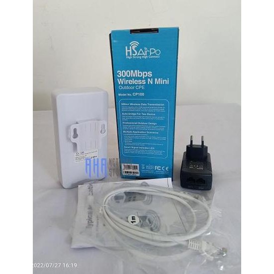Hsairpo Cp100 Wireless 300Mbps 2.4Ghz Mini Outdoor Hsairpo Cp100 New Stok