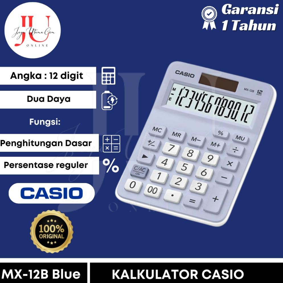 

Kalkulator Casio MX 12B Blue